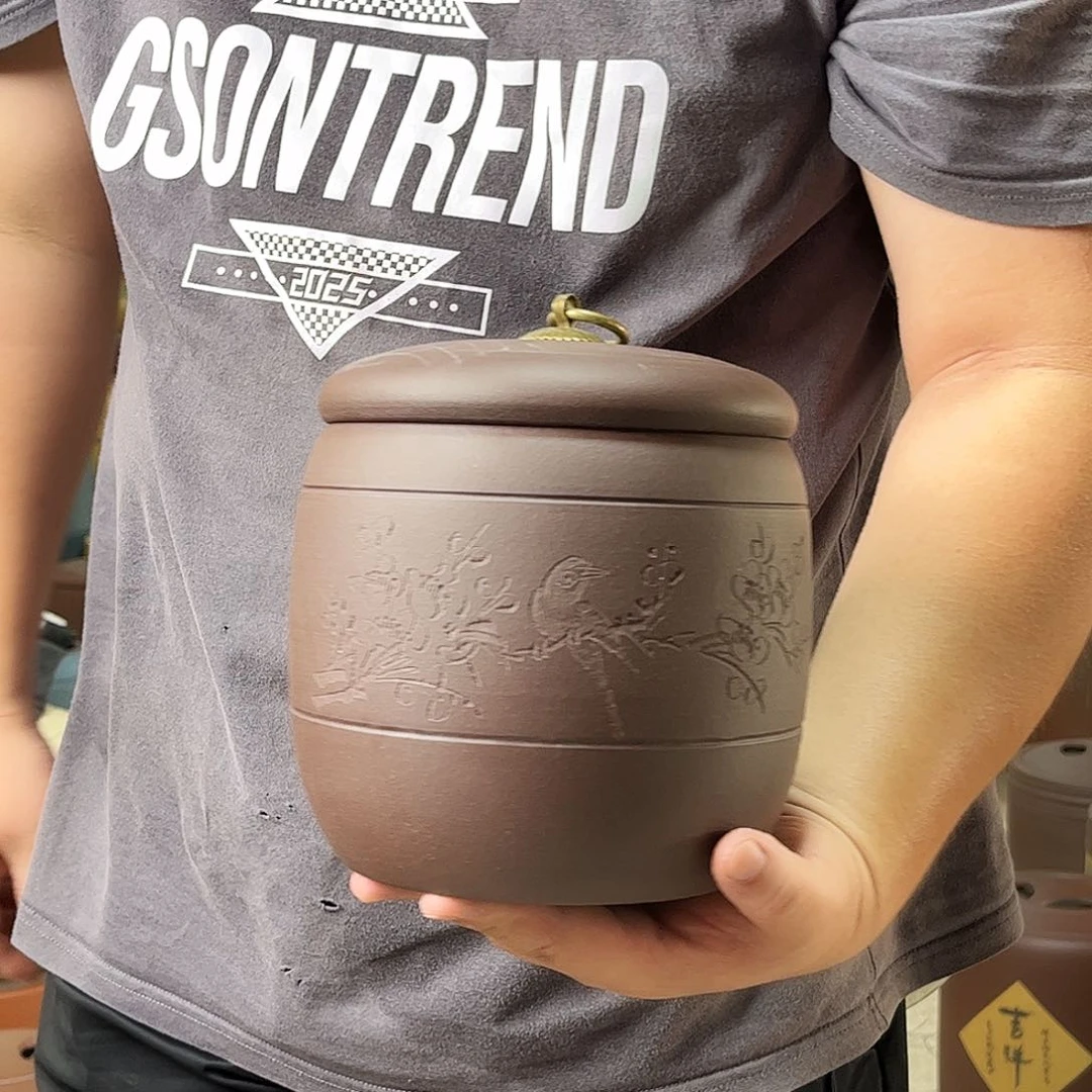 紫砂茶叶罐茶叶罐