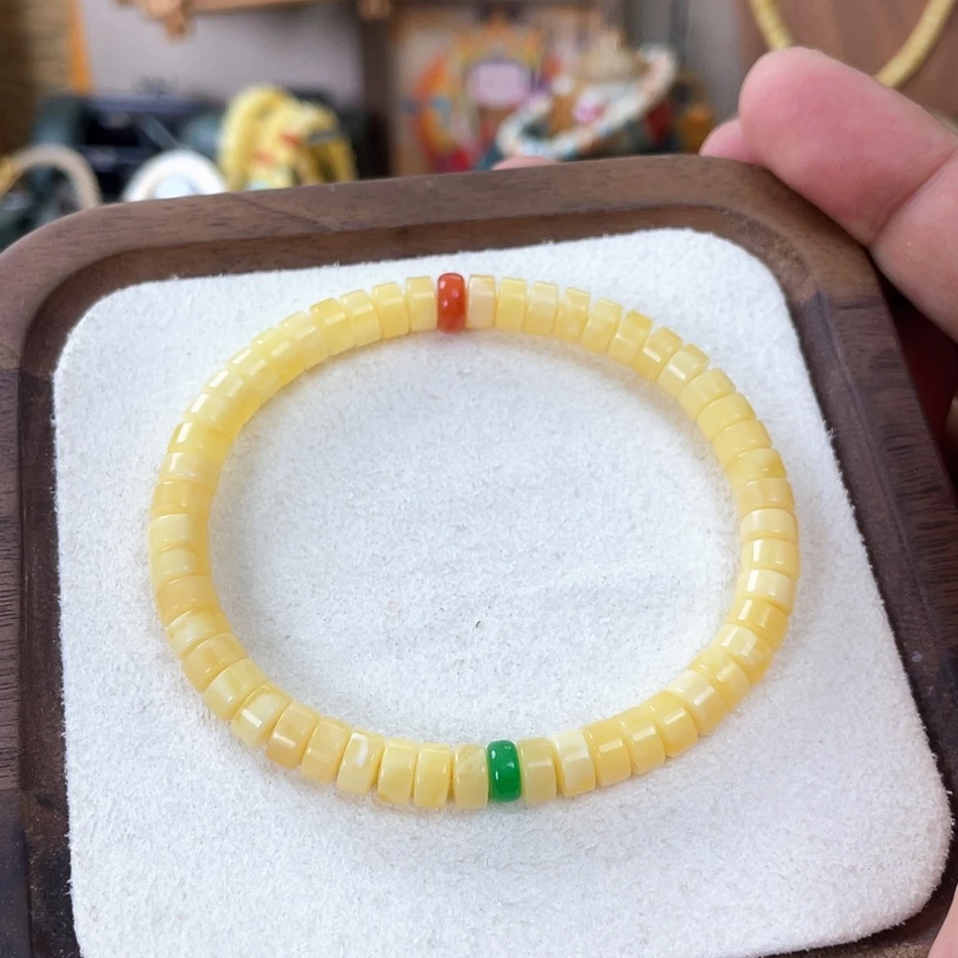 【闪购商品】蜜蜡手串未镶嵌天然