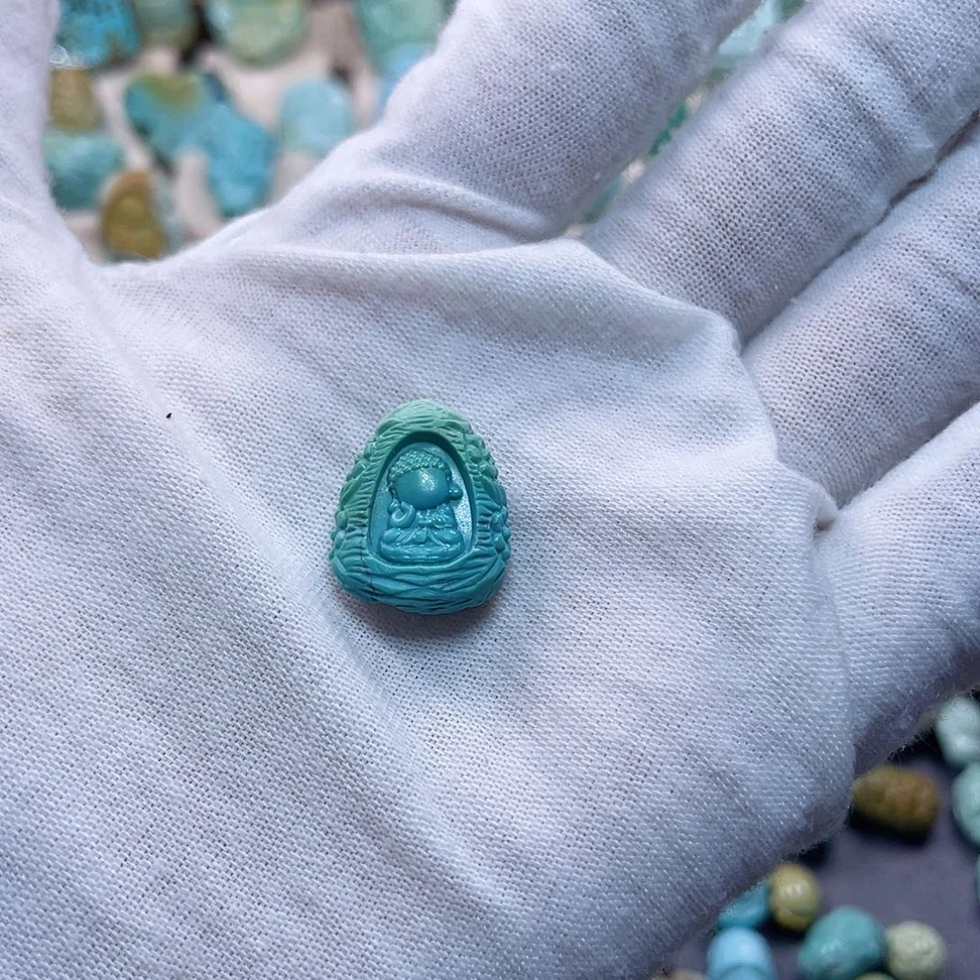 绿松石未镶嵌配饰