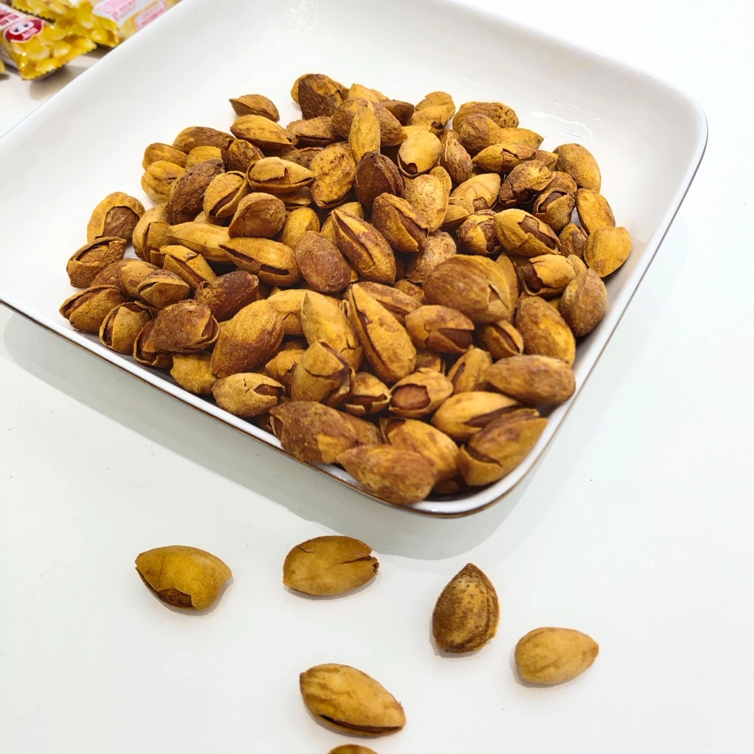 蛋壳巴旦木坚果带客奶油味手剥巴旦木扁桃杏仁干过年货坚果