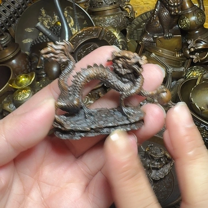 铜器摆件收收藏藏