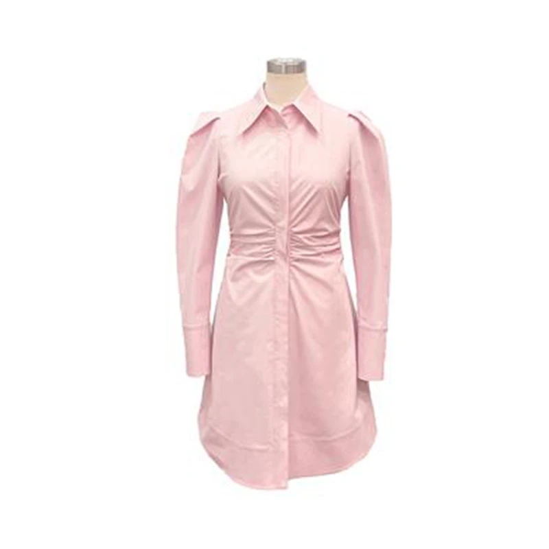 FALEMIG-歌系衬衫式连衣裙EWW341Y00700