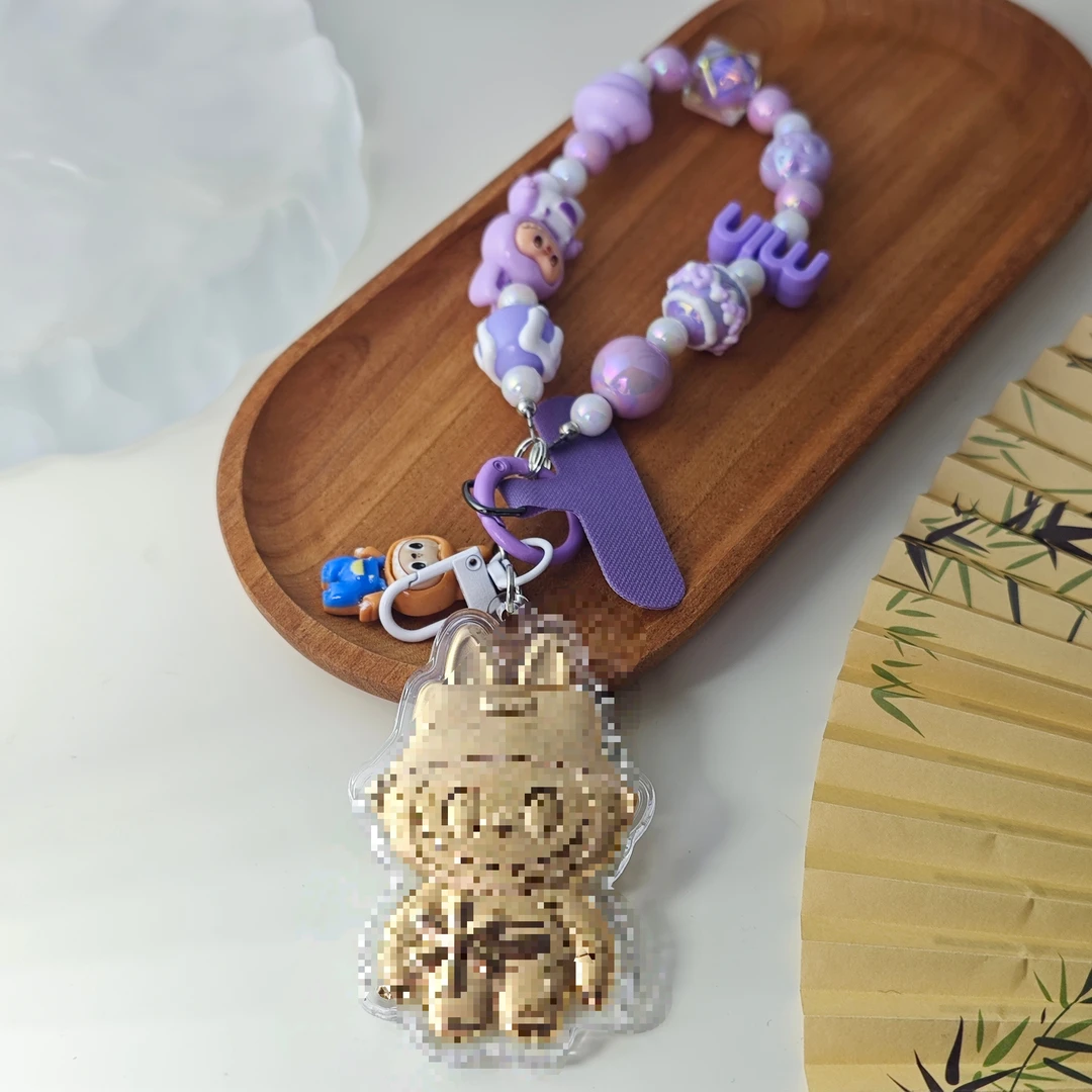 含金工艺品20mg金小布布手机挂件-y2357