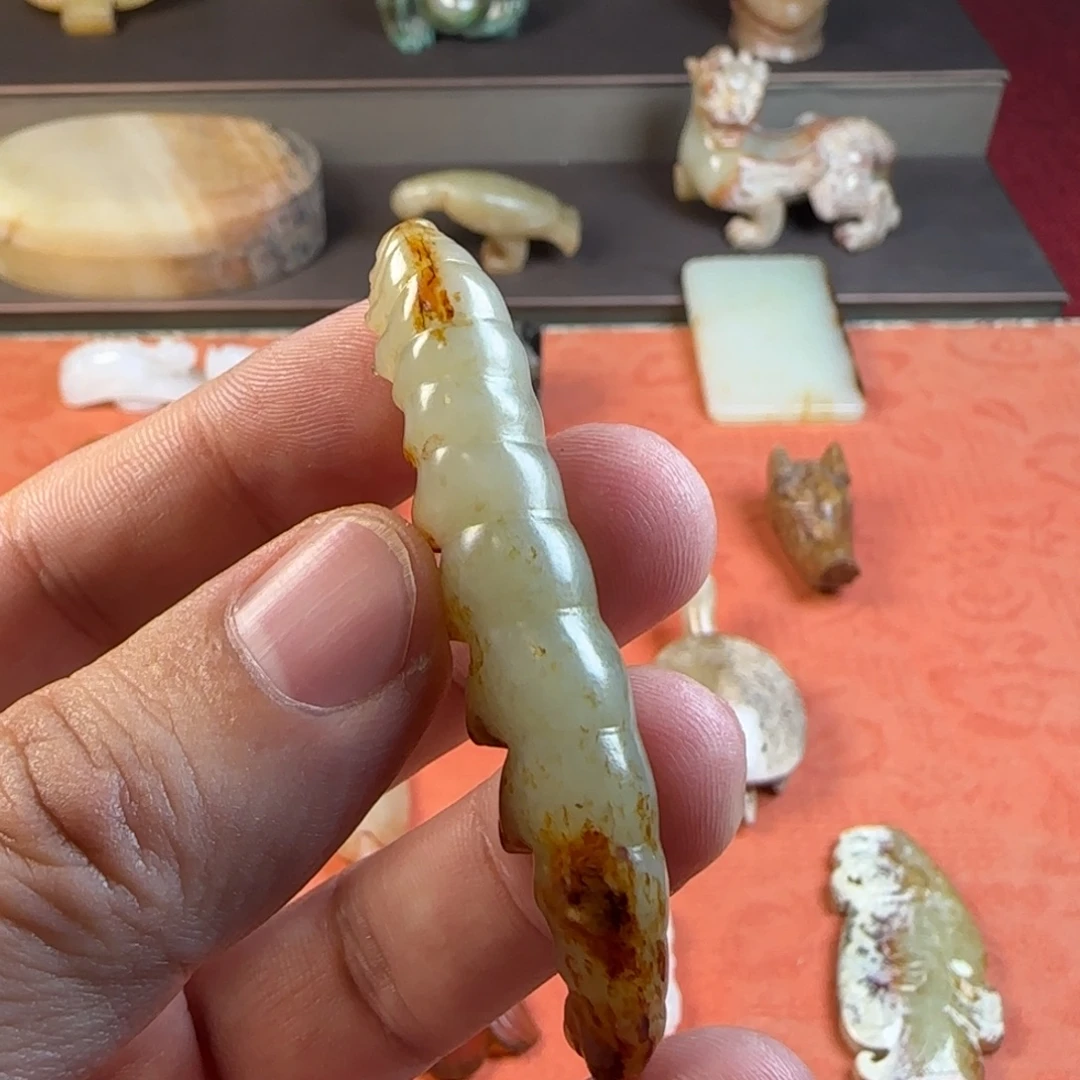 最***天和田玉（糖玉）未镶嵌挂件