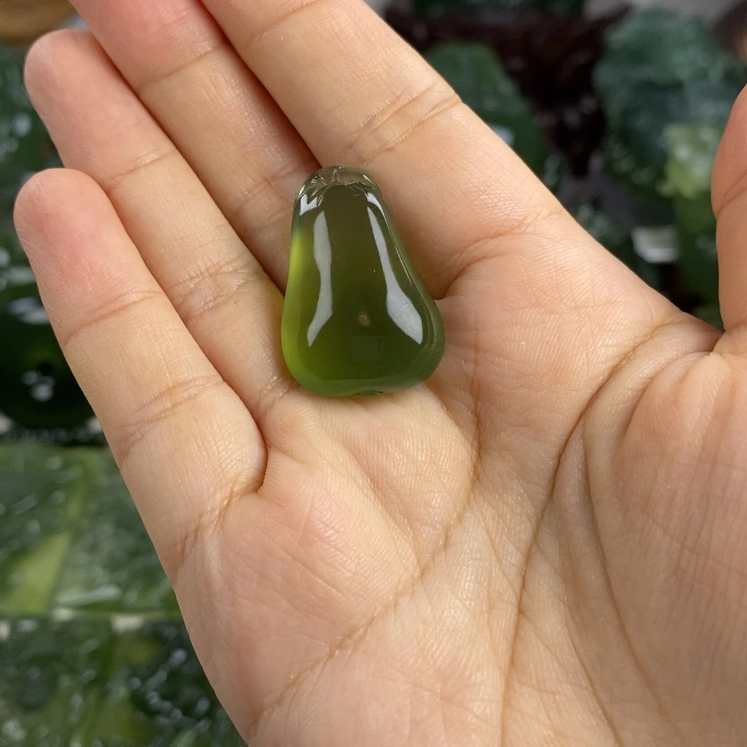 岫玉未镶嵌挂件挂件