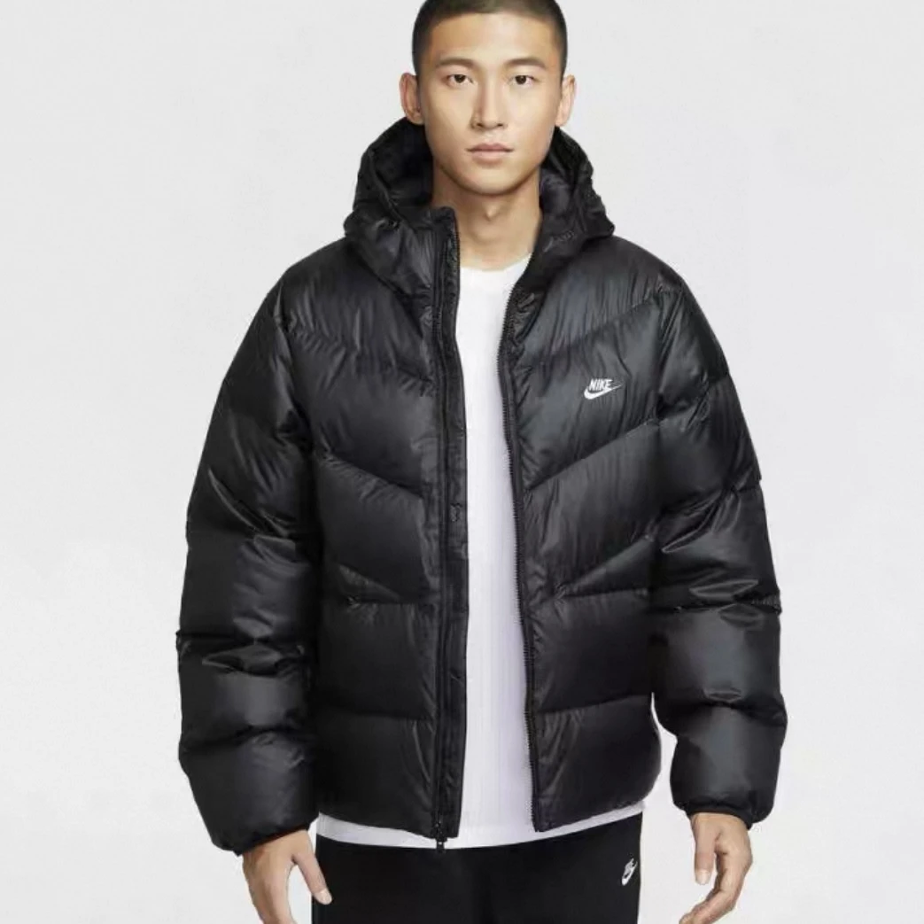 【HN荟聚NK】男子运动休闲经典百搭保暖连帽羽绒服外套HQ7791011