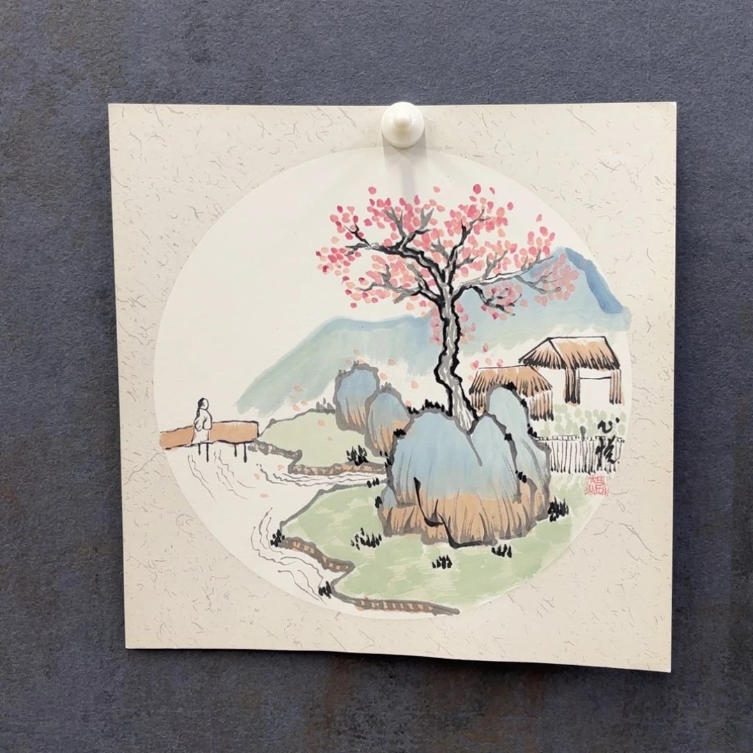 小***哥国画卡纸是我最喜欢用