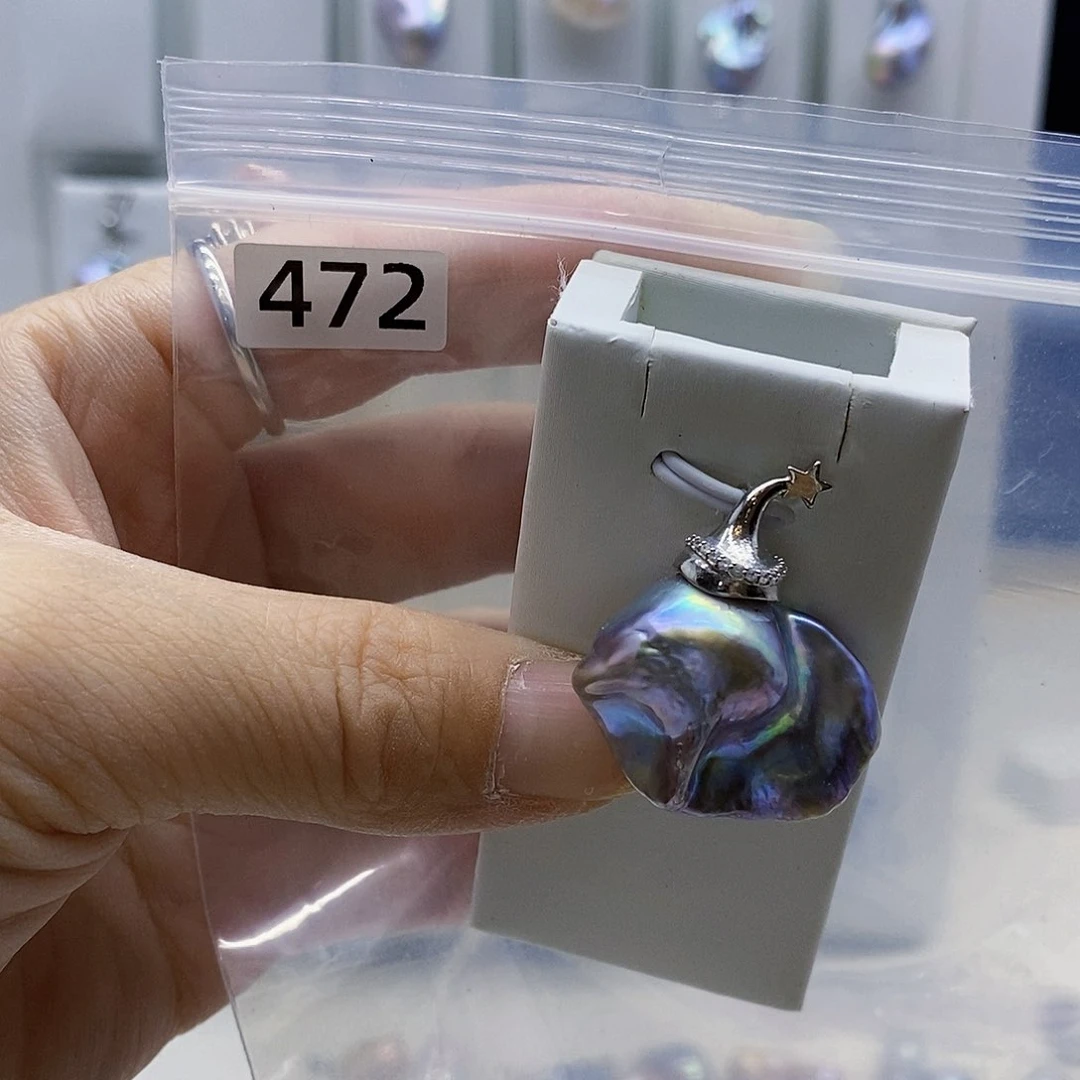 颈饰合金淡水珍珠