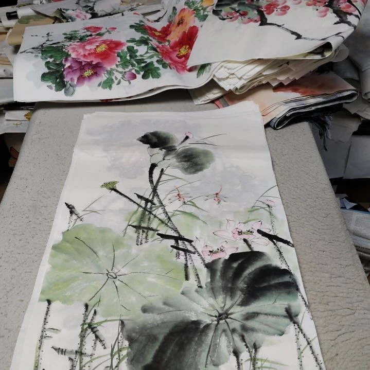 知***侠国画国画花鸟花鸟国画