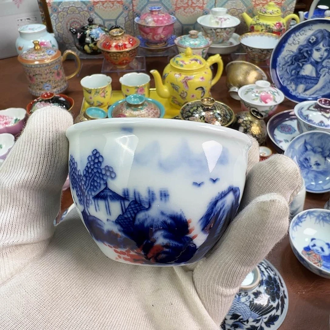 手绘景德镇陶瓷手绘