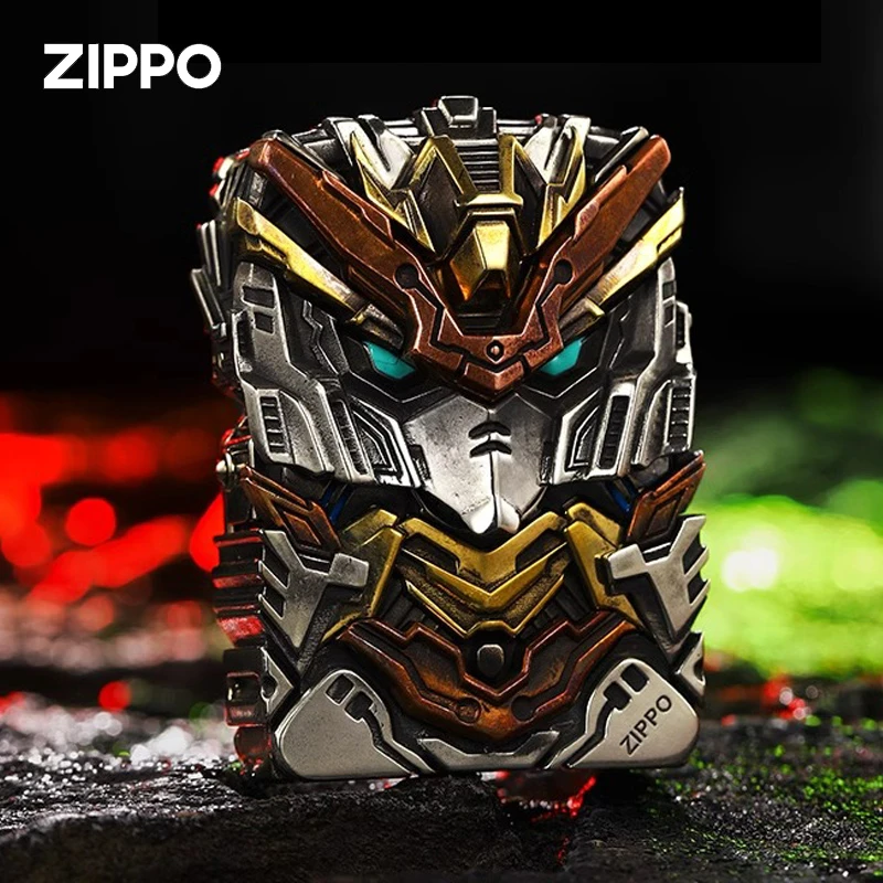 ZIPPO/之宝打火机重机套壳雷霆机甲金属酷炫夜光 送礼 DYF1