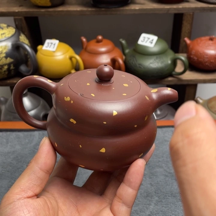 茶壶紫砂盖子磕碰
