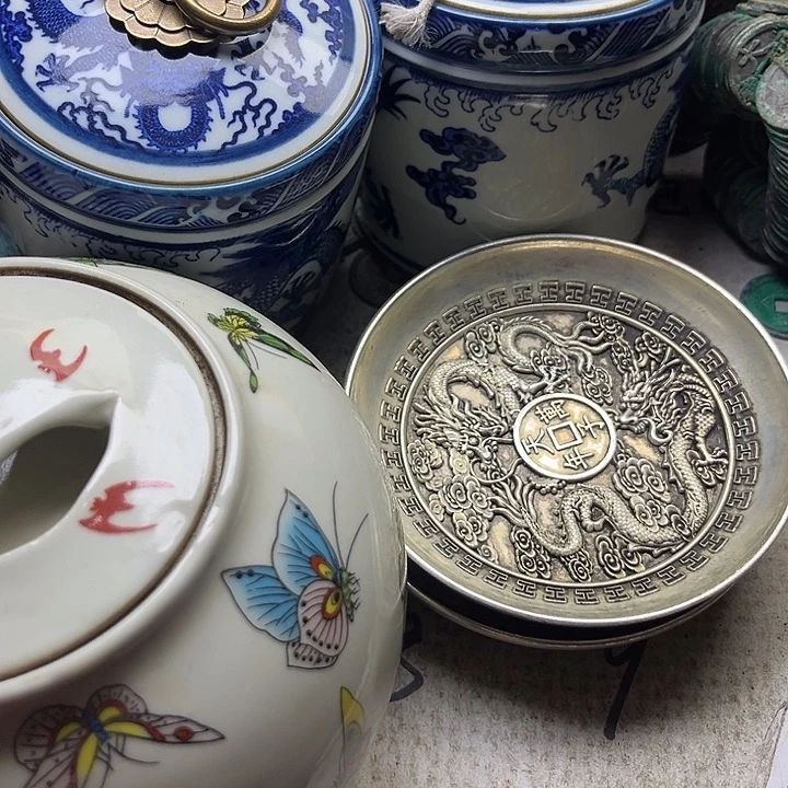 槑***锌合金文创工艺品复古铜摆件