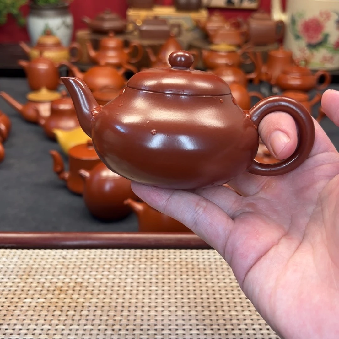 海***地紫砂茶壶潮州手拉壶手拉壶