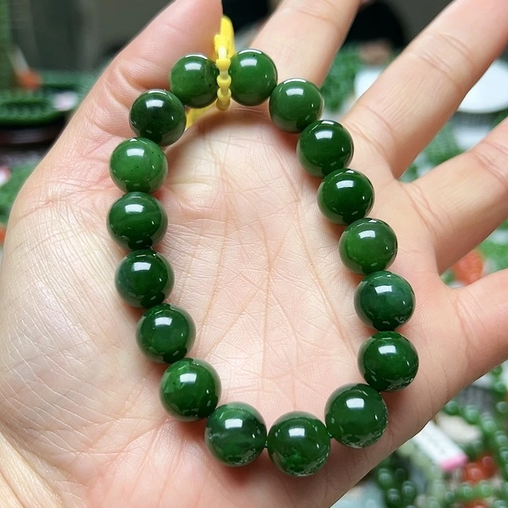 和田玉（碧玉）手串未镶嵌