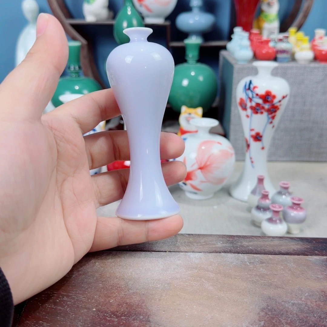 陶瓷手工小花器摆件