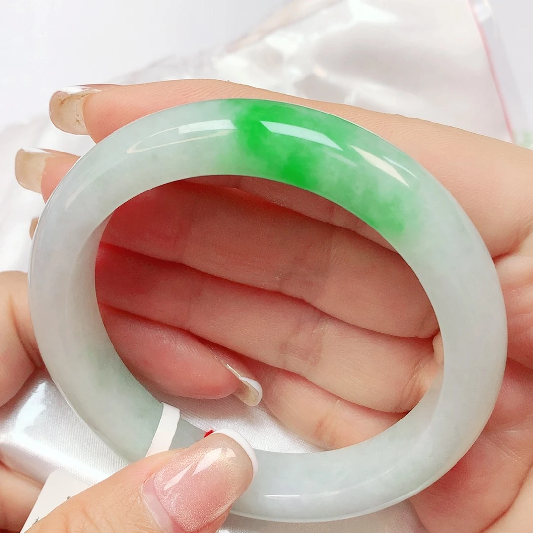 未镶嵌手镯翡翠抖音短093