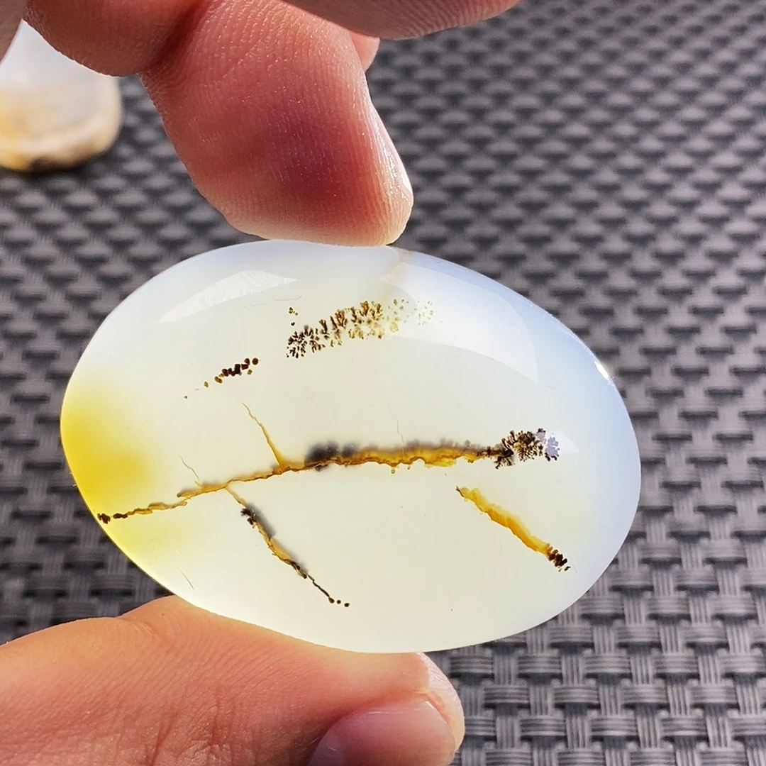 天***阁玛瑙/玉髓未镶嵌吊坠(不含链)