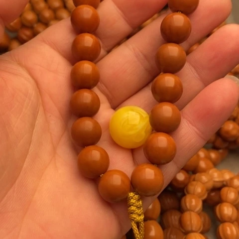 手串猴头核桃光珠