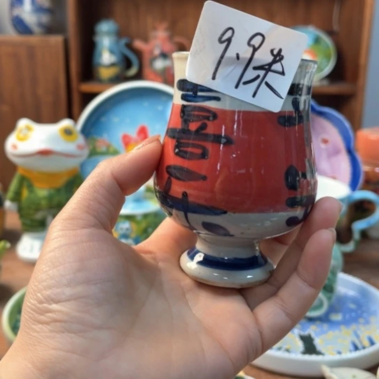 壶景德镇釉下手绘陶瓷