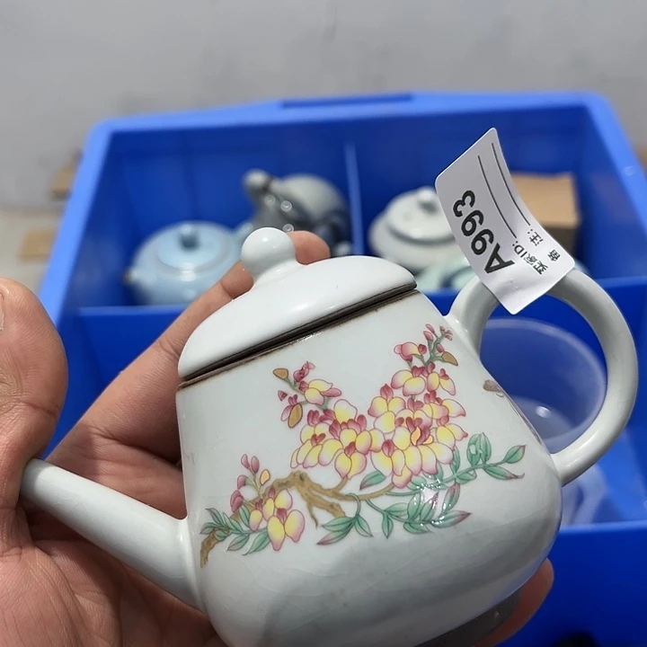 茶具默认微瑕瓷器、茶具、壶、摆件，介意勿拍