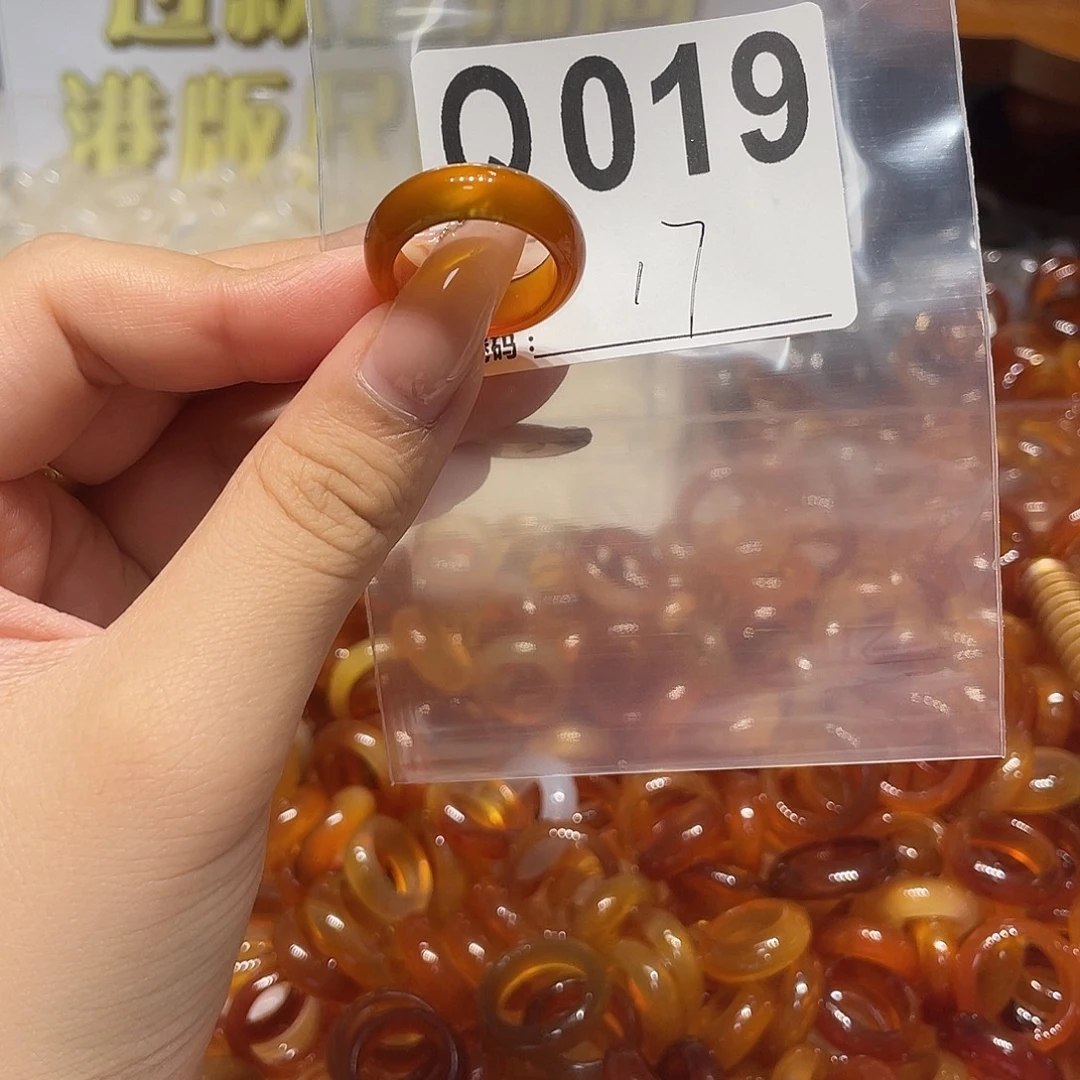 未镶嵌戒指玛瑙/玉髓019