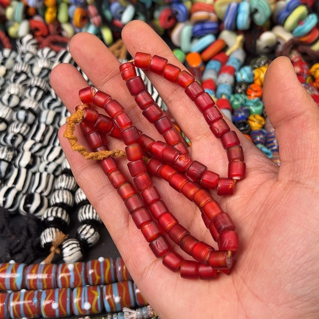 琉璃非金属暗红色白心