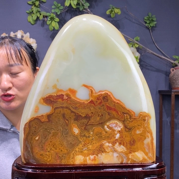 石材精品古青石摆件