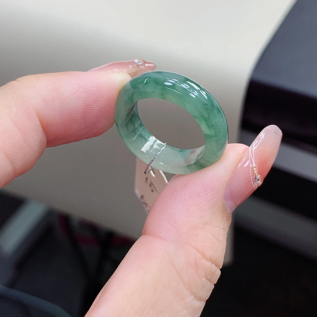 未镶嵌戒指翡翠G*琪15号