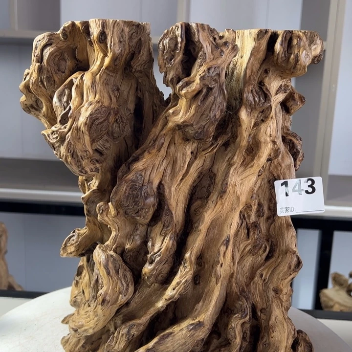 木石榴木榴疤底座花架