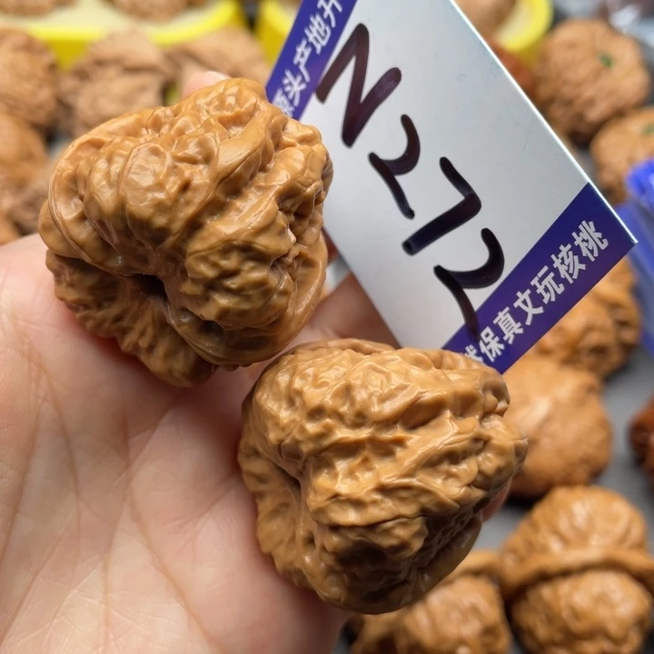 把件文玩核桃蛙蛙37尺