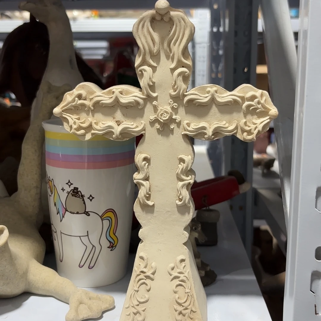 胡***e瓷片中古摆件默认微瑕