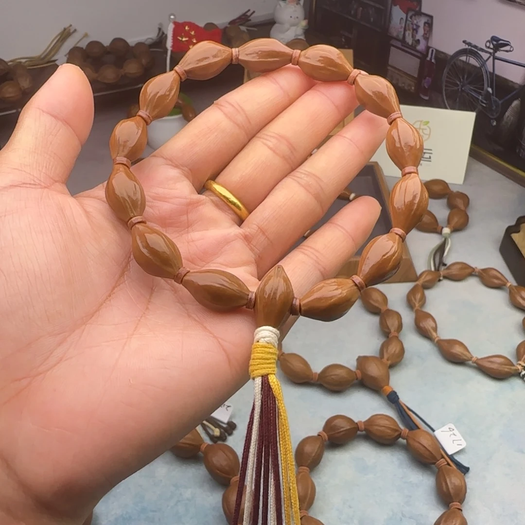 手串/手链橄榄核胖***串金瓜子
