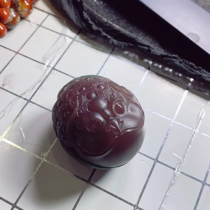 玛瑙/玉髓茶具未镶嵌铁*