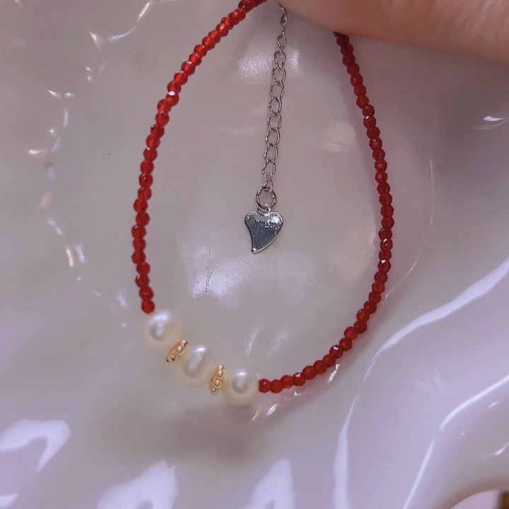 淡水珍珠手绳合金