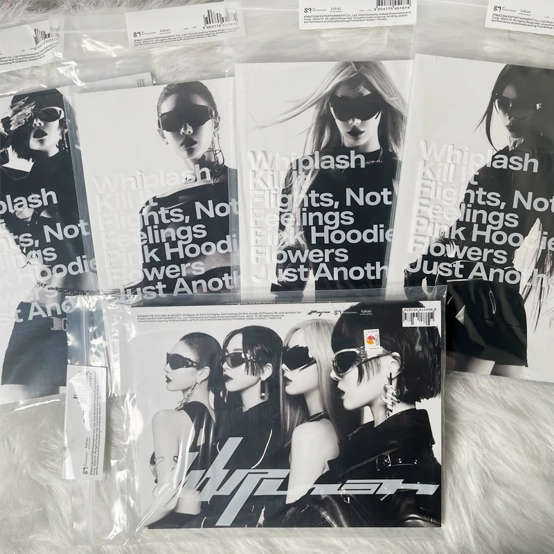 现货 吒 aespa专辑 Whiplash 迷你5 官方正版小卡海报周边