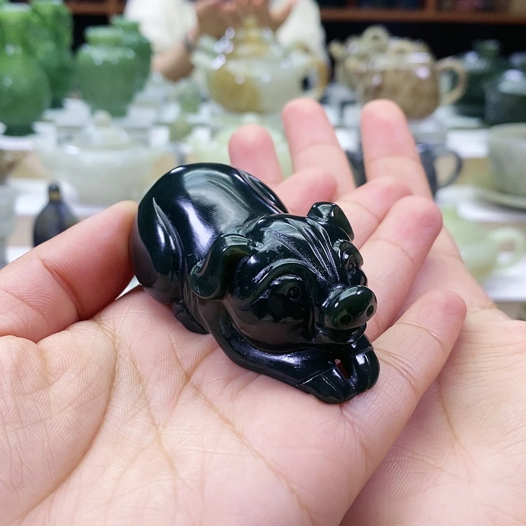 和田玉茶宠未镶嵌