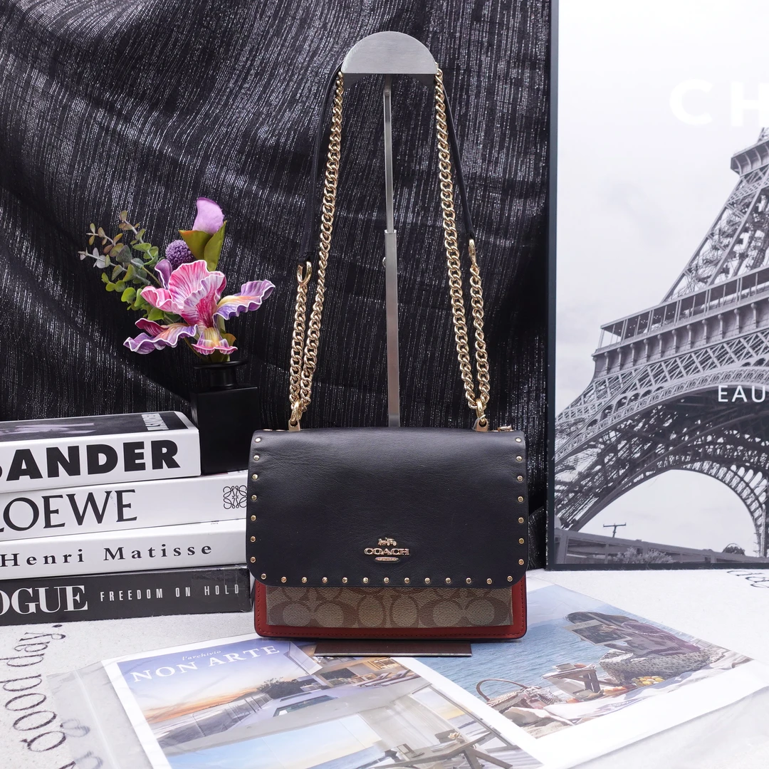 95新 COACH/蔻驰 单肩包/T10344492