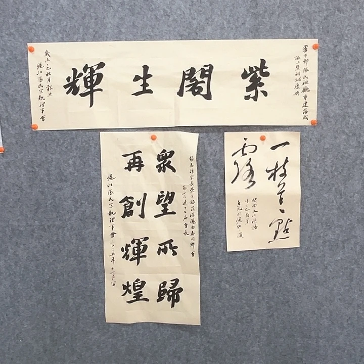 逸***凡书法紫阁回金华老师作品