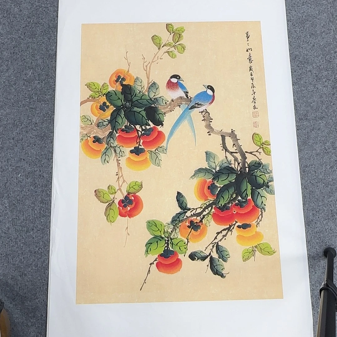 国画68*45纯手绘李庆友