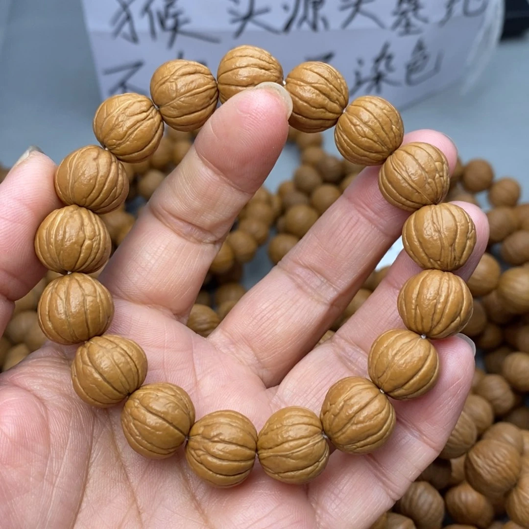 手串猴头核桃14.5苹果圆