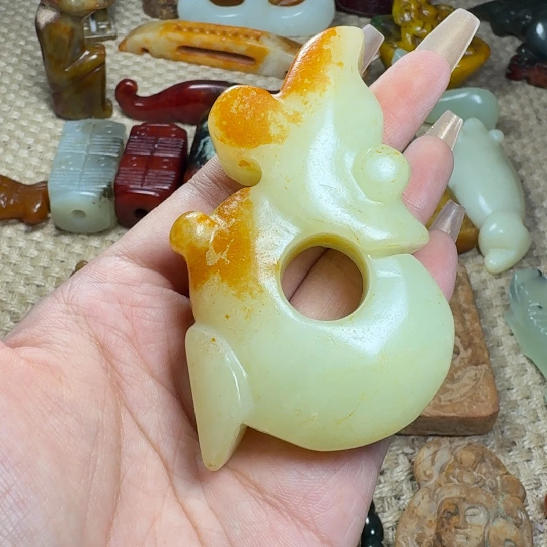 吊坠白玉菩提挂件