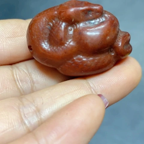 紫金钵盂菩提吊坠