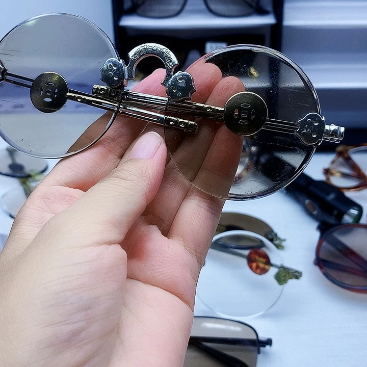 收*者天然石头眼镜