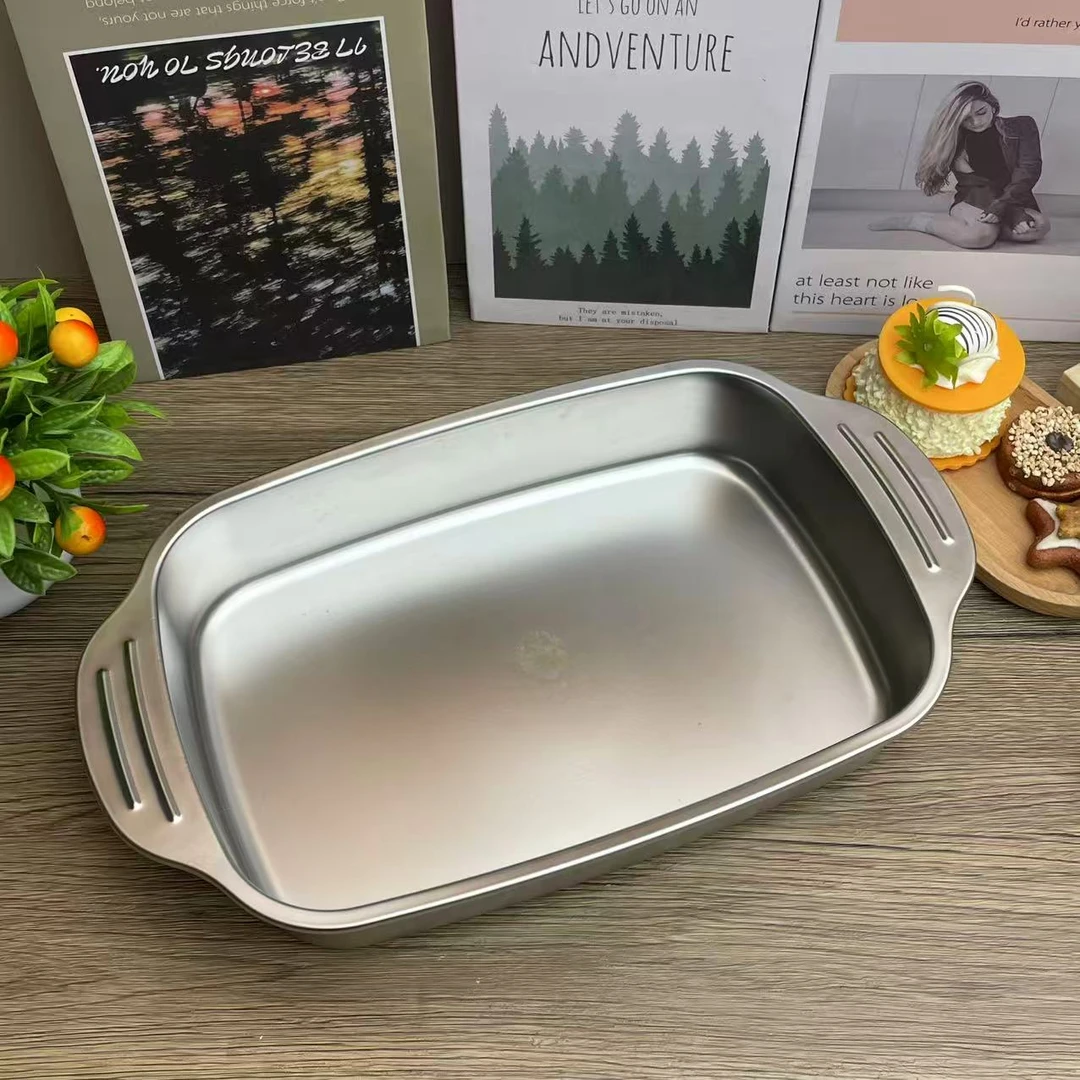 德国三头鹰超厚高品质烤鱼盘一个居家日用套装【汤家限定】