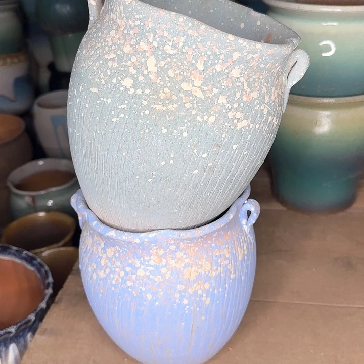 粗砂花盆口径大小可以问客服哦