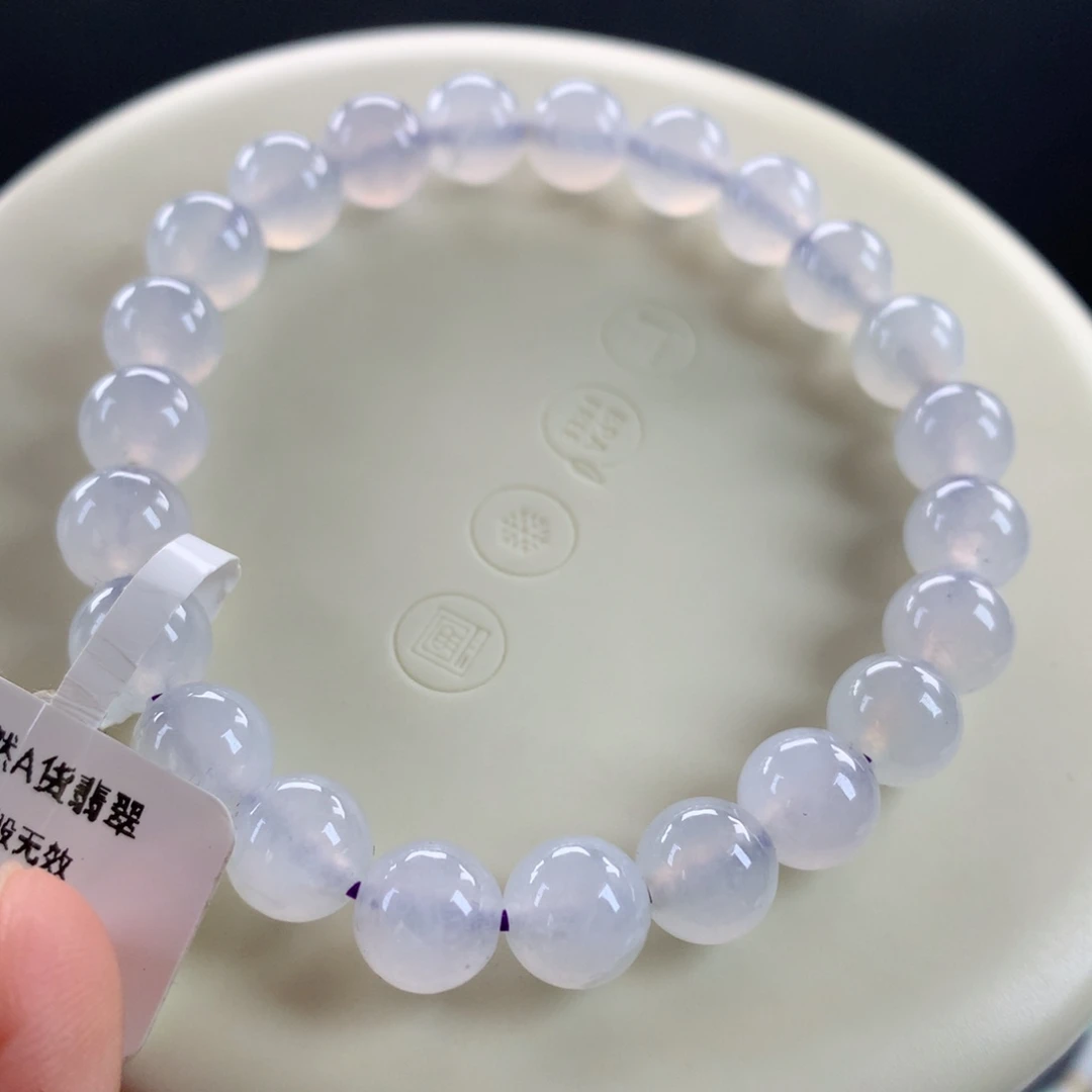 翡翠未镶嵌手链卡9