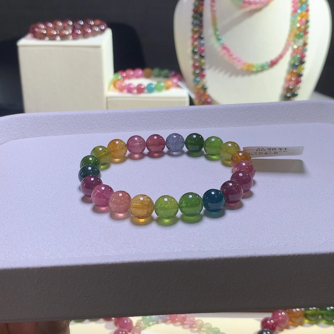 未镶嵌手链碧玺碧玺