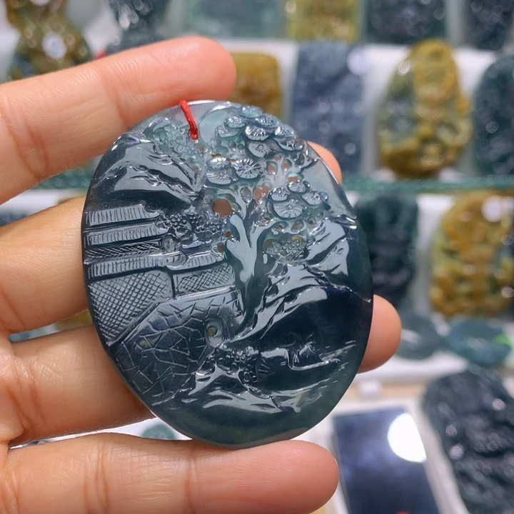 吊坠(不含链)未镶嵌翡翠