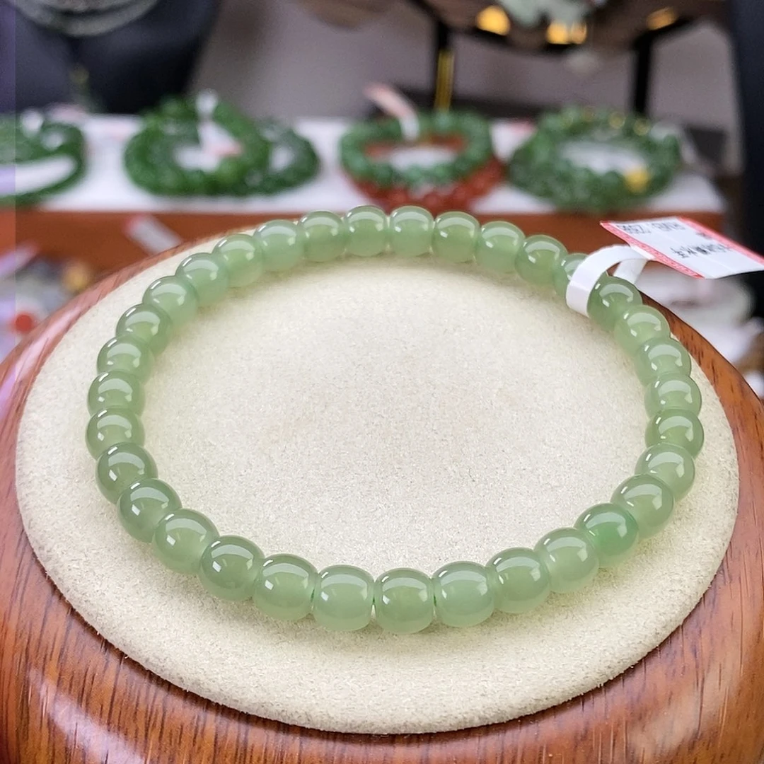 和田玉手串未镶嵌